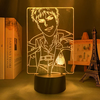 Attack on Titan Jean Kirstein 3D Lamp