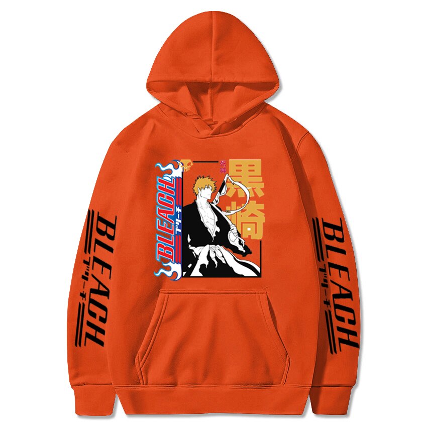 Bleach Kurosaki Ichigo Printed Hoodie