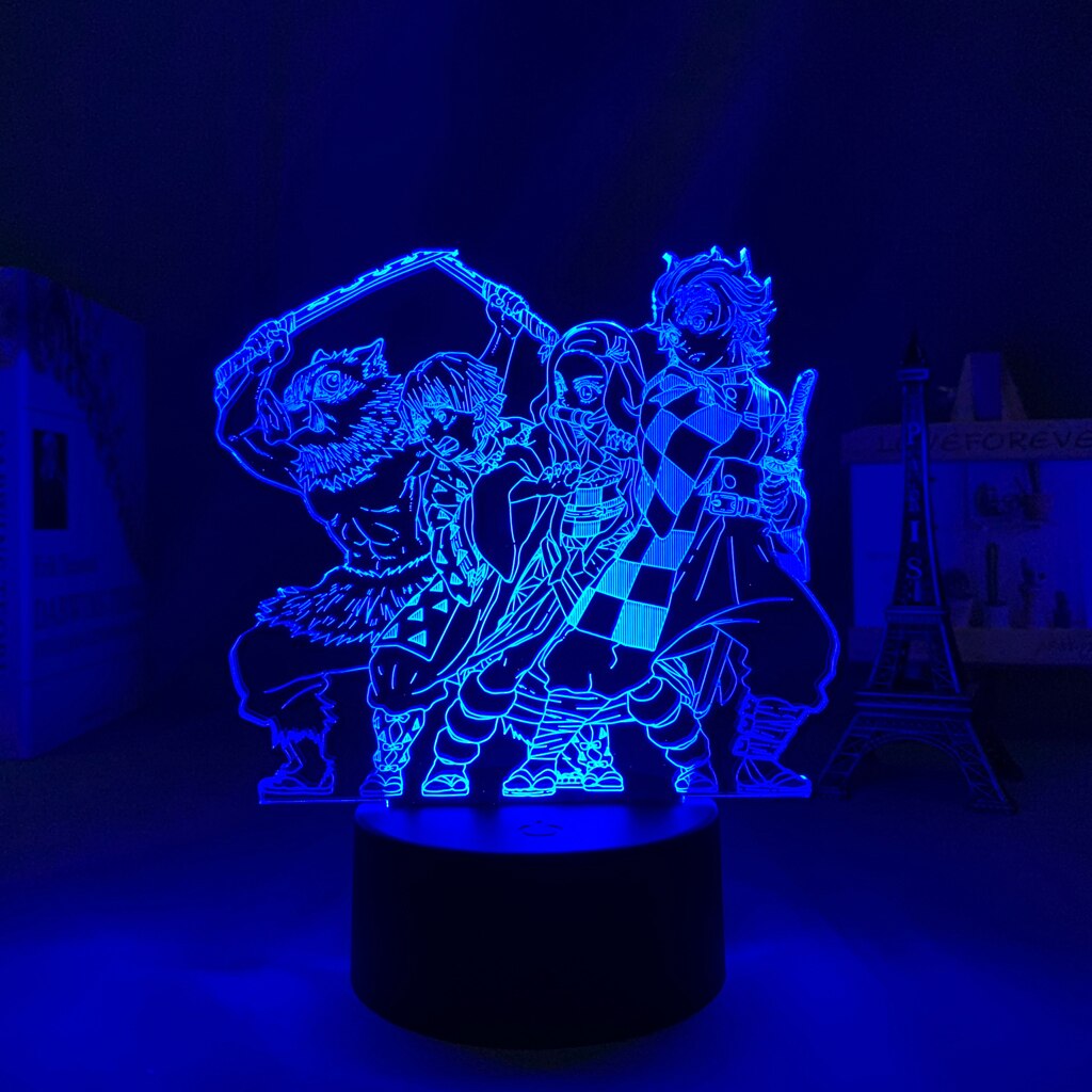 Demon Slayer Kimetsu No Yaiba 3D Lamp