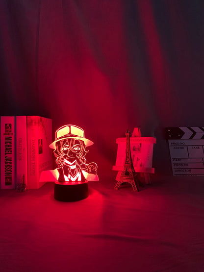 Bungo Stray Dogs Nakahara Chuuya 3D Lamp