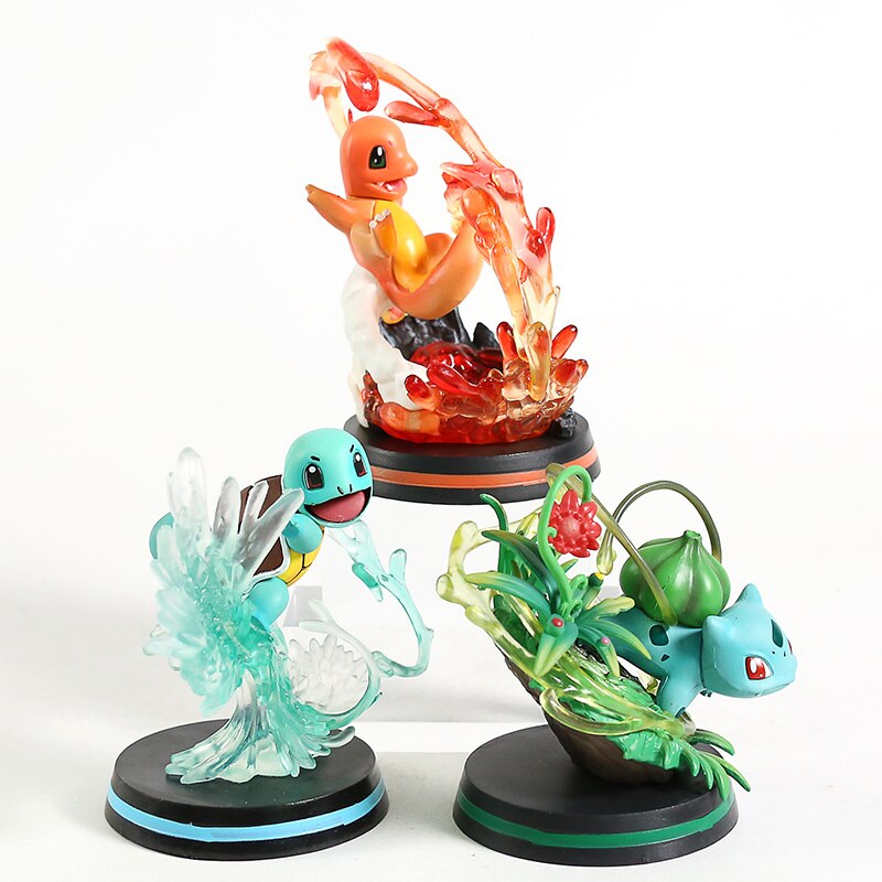 Pokemon Charmander Bulbasaur Squirtle PVC Figure