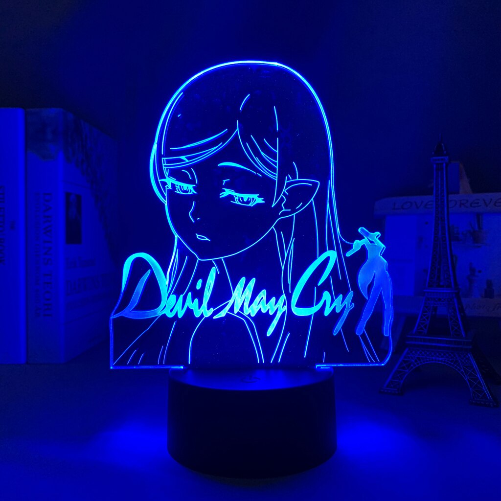 Bakemonogatari Shinobu Oshino 3D Lamp