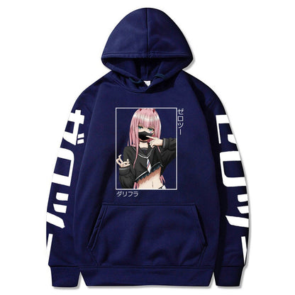 Darling In The Franxx Print Hoodies