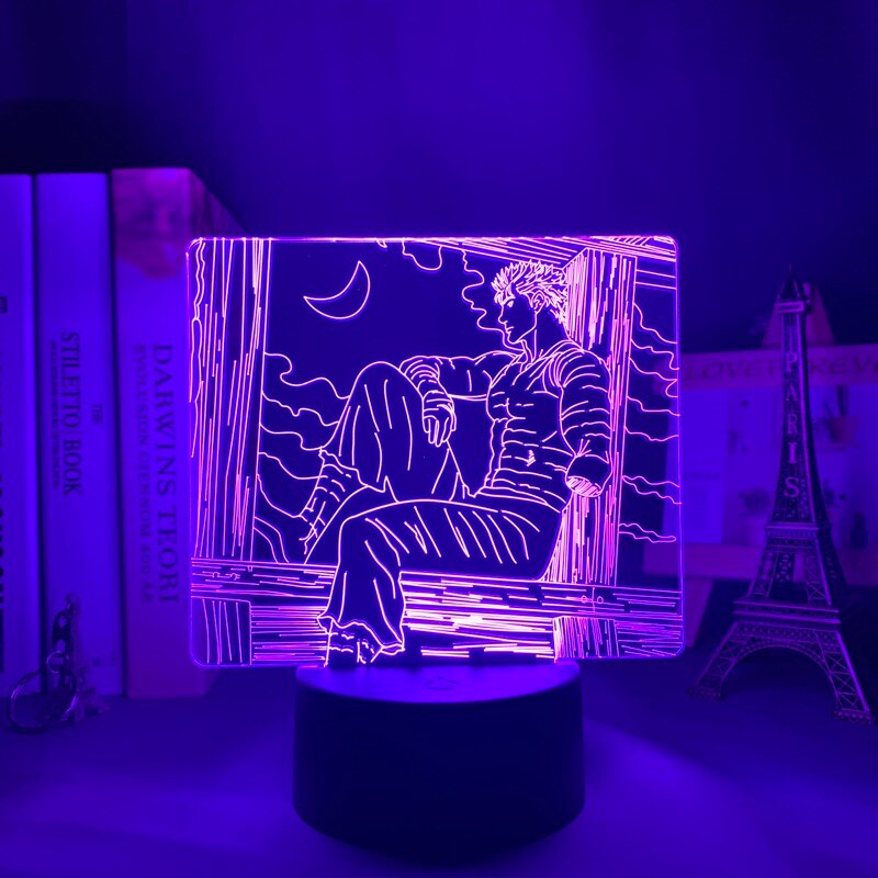 Berserk Guts 3D Lamp