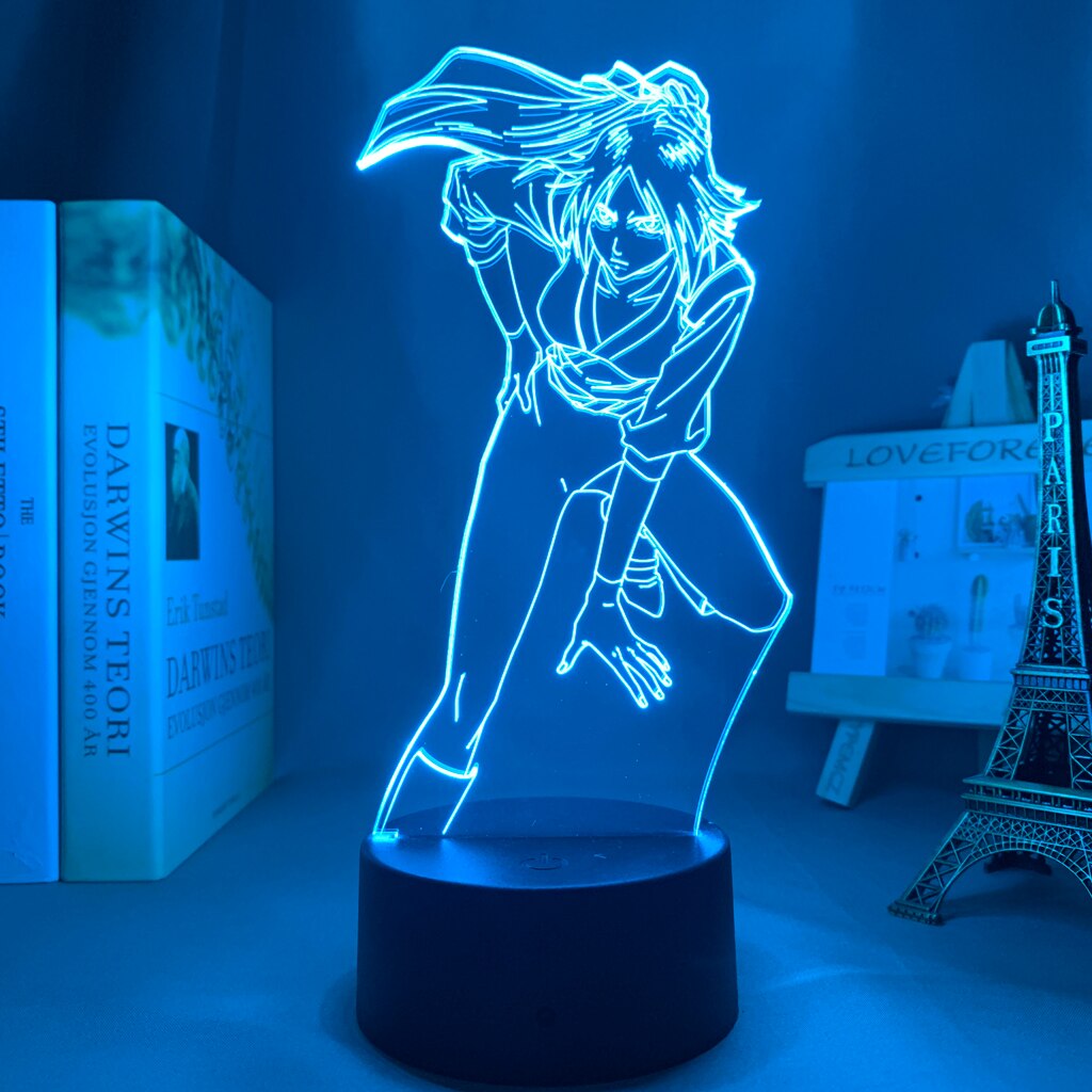 Bleach Yoruichi Shihouin 3D Lamp