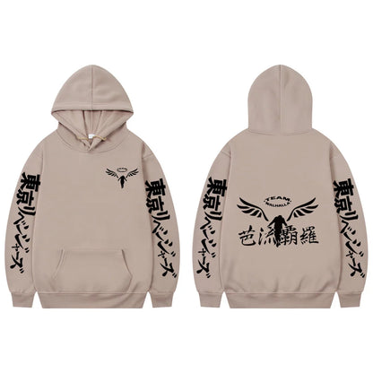 Gambar Valhalla Tokyo Revengers Kawaii Hoodie