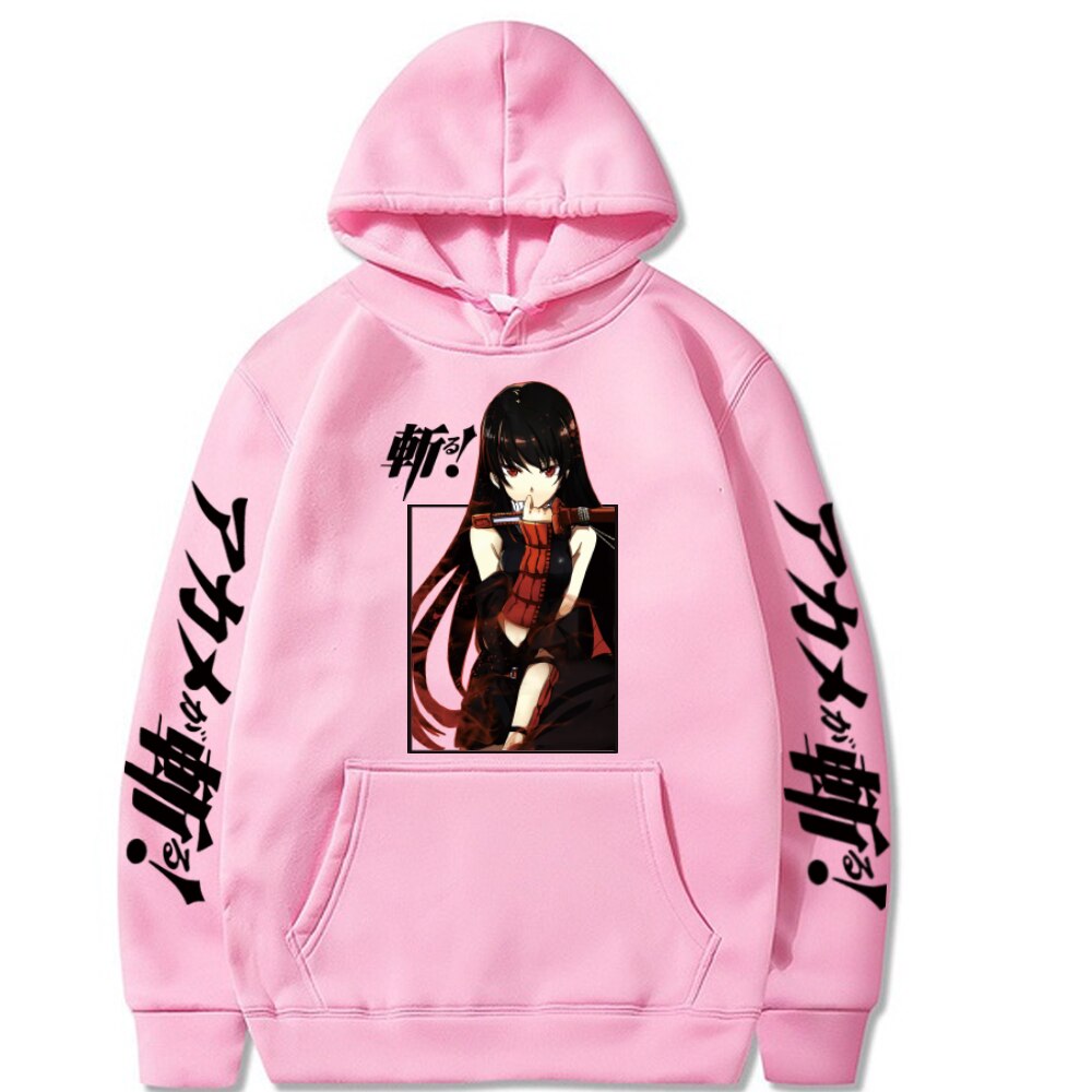 Akame Ga Kill Print Casual Hoodies