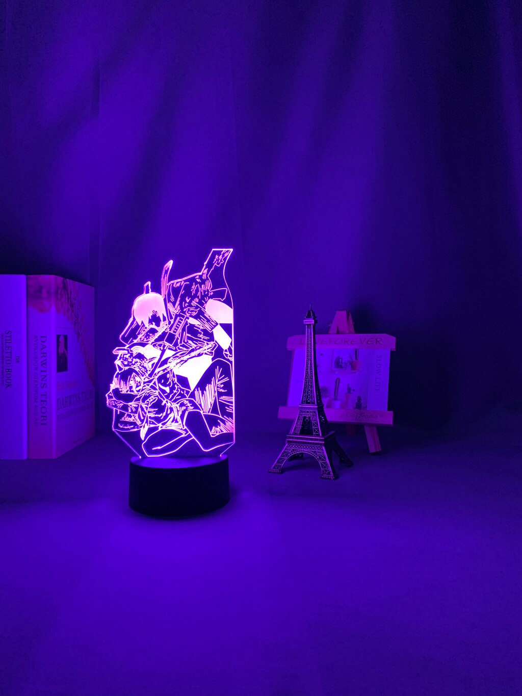 Chainsaw Man 3D Lamp