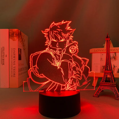 Fullmetal Alchemist Roy Mustang 3D Lamp