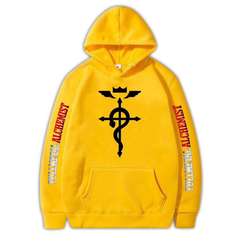 Fullmetal Alchemist Printed Loose Hoodie