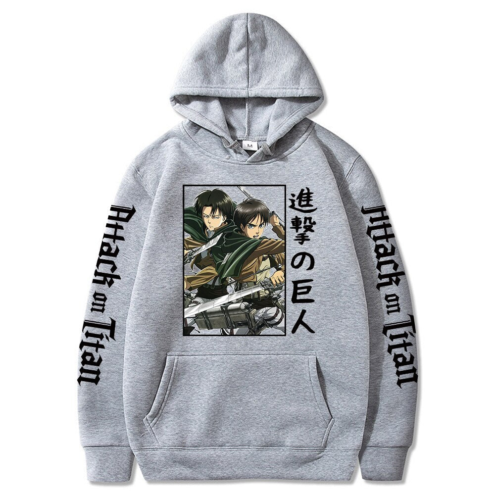 Anime Attack on Titan Streetwear Casual Hoodie