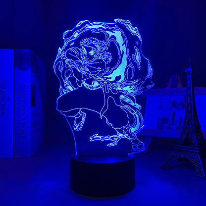 Demon Slayer Kyojuro Rengoku 3D Lamp