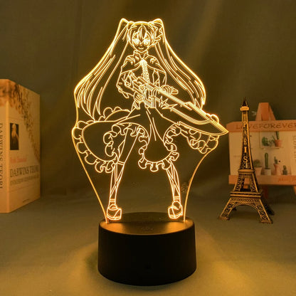 Akame Ga Kill Mine 3D Lamp