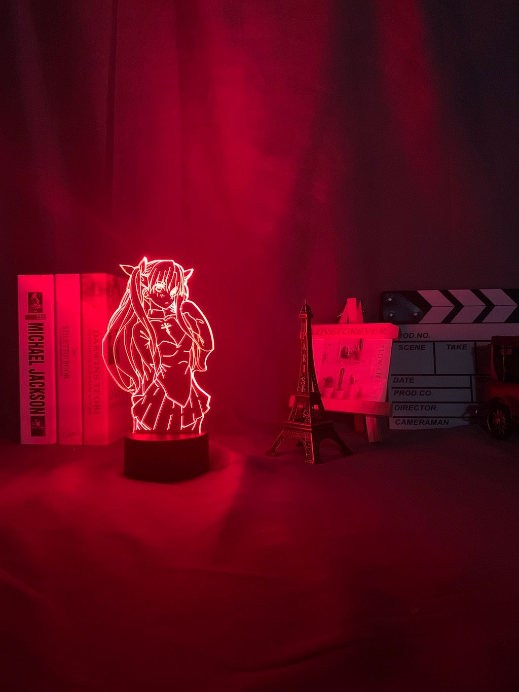 Fate Stay Night Rin Tohsaka 3D Lamp