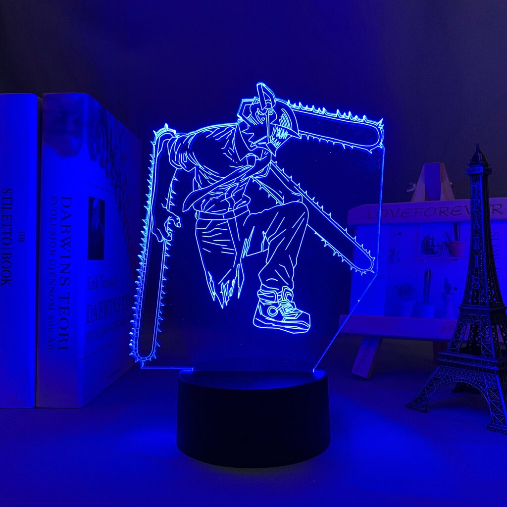 Chainsaw Man 3D Lamp