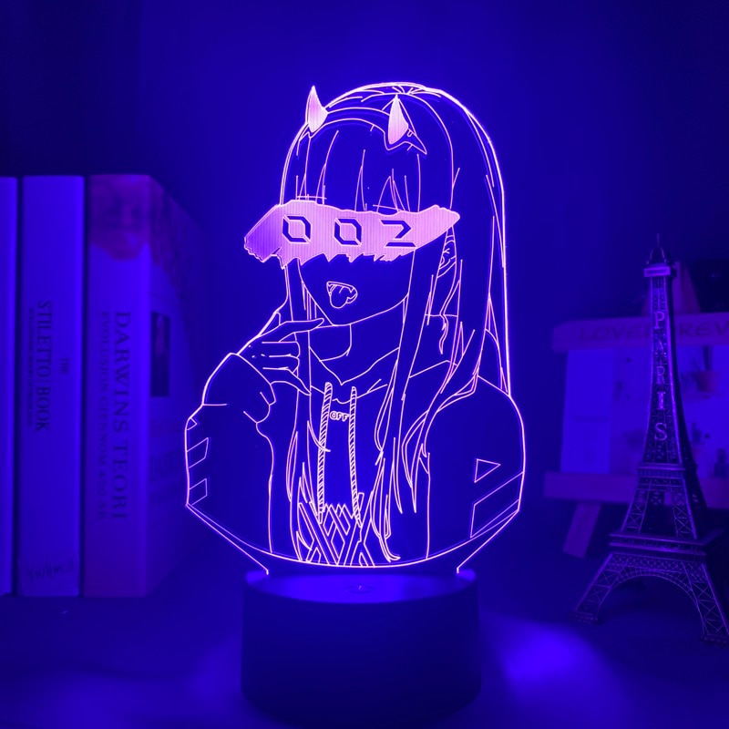 Darling In The Franxx 3D Lamp