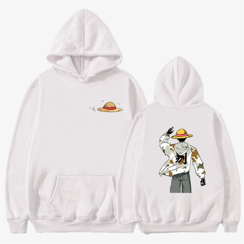 One Piece Luffy Design Hoodies