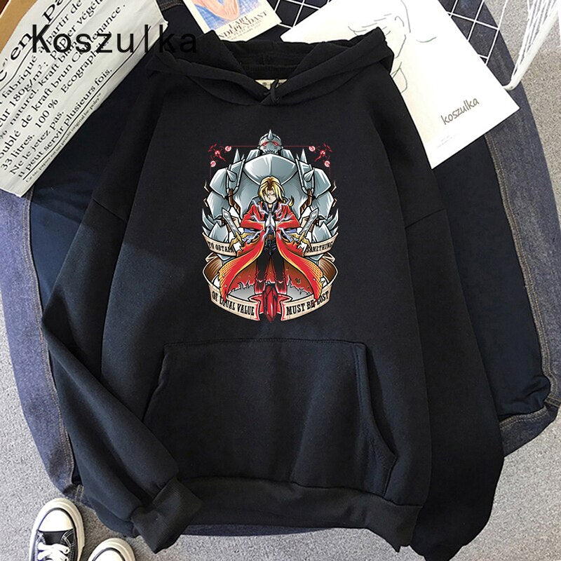 Fullmetal Alchemist Men Hoodie