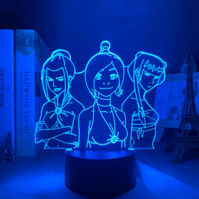 Avatar The Last Airbender 3D Lamp