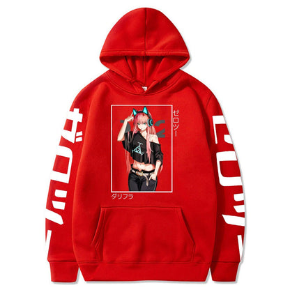 Darling In The Franxx Print Hoodie