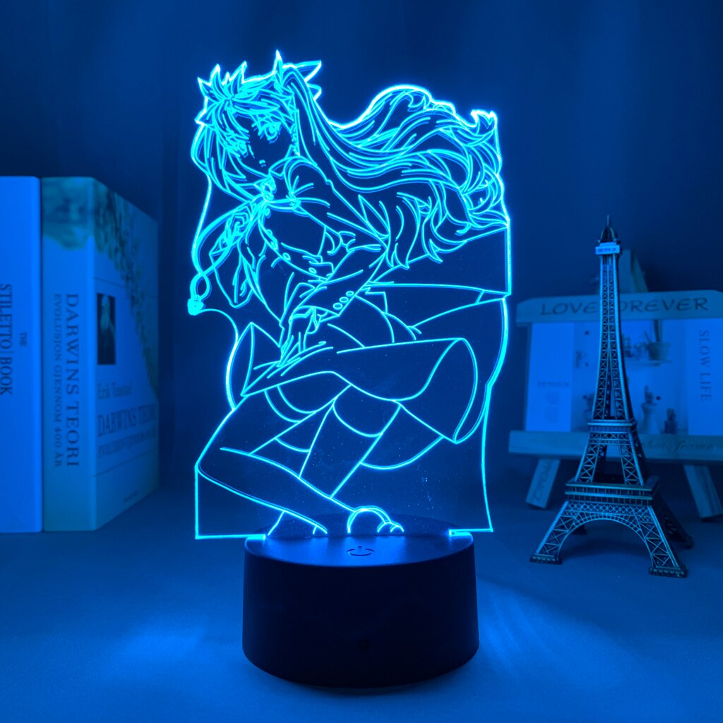 Fate Stay Night Rin Tohsaka 3D Lamp