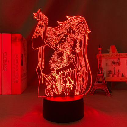 Black Butler Undertaker 3D Lamp