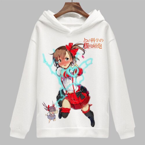 A Certain Scientific Railgun Print Hoodies