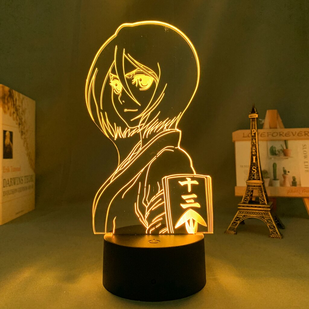 Anime Bleach Rukia Kuchiki 3D Lamp