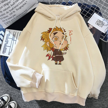 Demon Slayer Rengoku Kyoujurou Hoodies