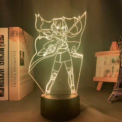 Fate Okita Souji 3D Lamp