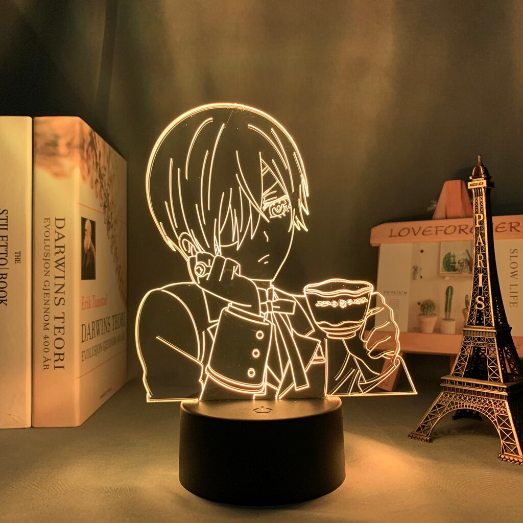 Anime Black Butler 3D Lamp