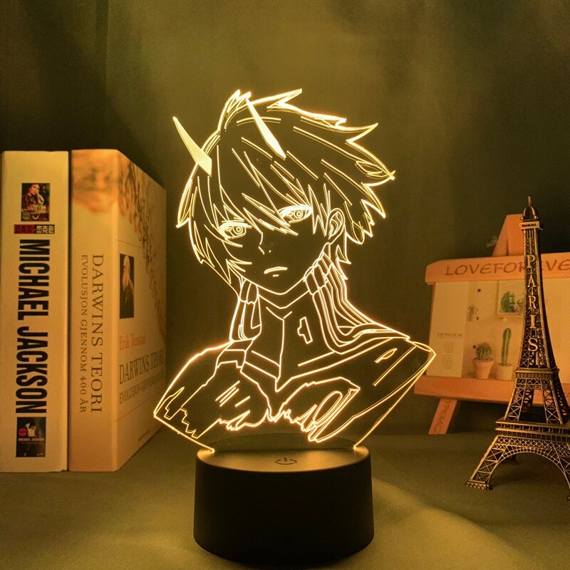 DARLING In The FRANXX Hiro 3D Lamp