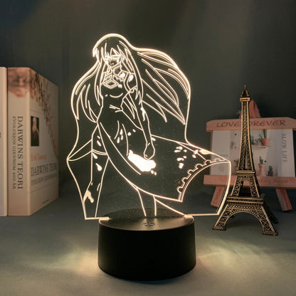 Akame Ga Kill 3D Lamp