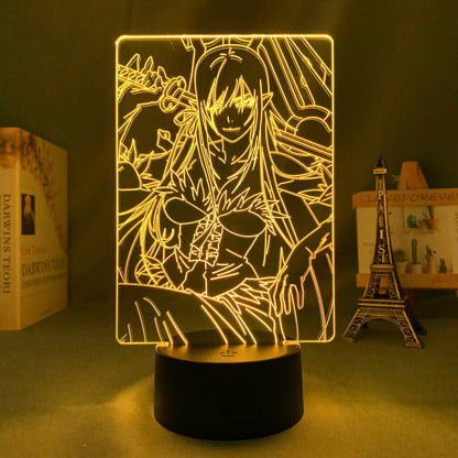 Bakemonogatari Shinobu Oshino 3D Lamp