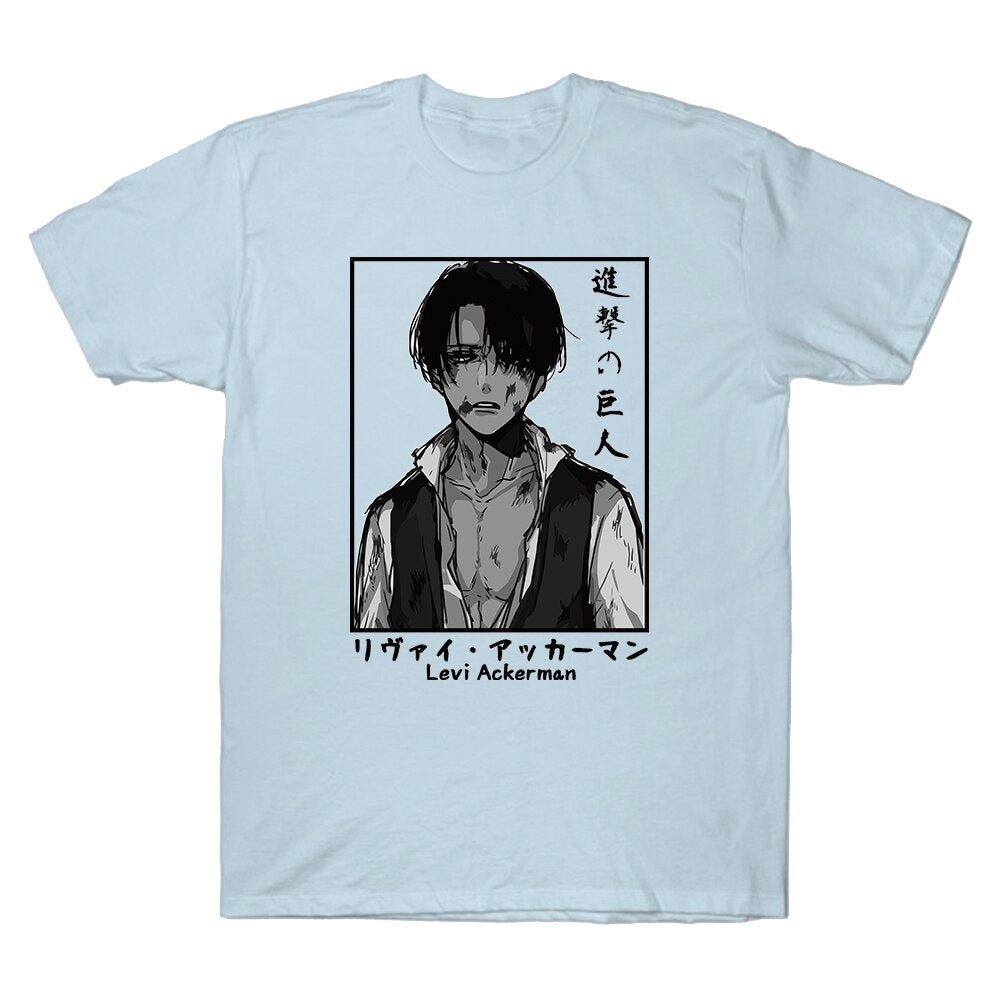 Anime Attack on Titan Round Neck T-Shirt