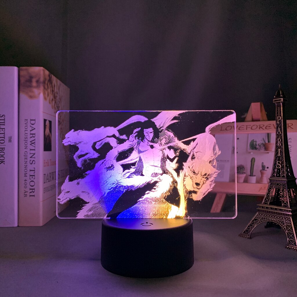 Two Tone Manga Bleach 3D Lamp