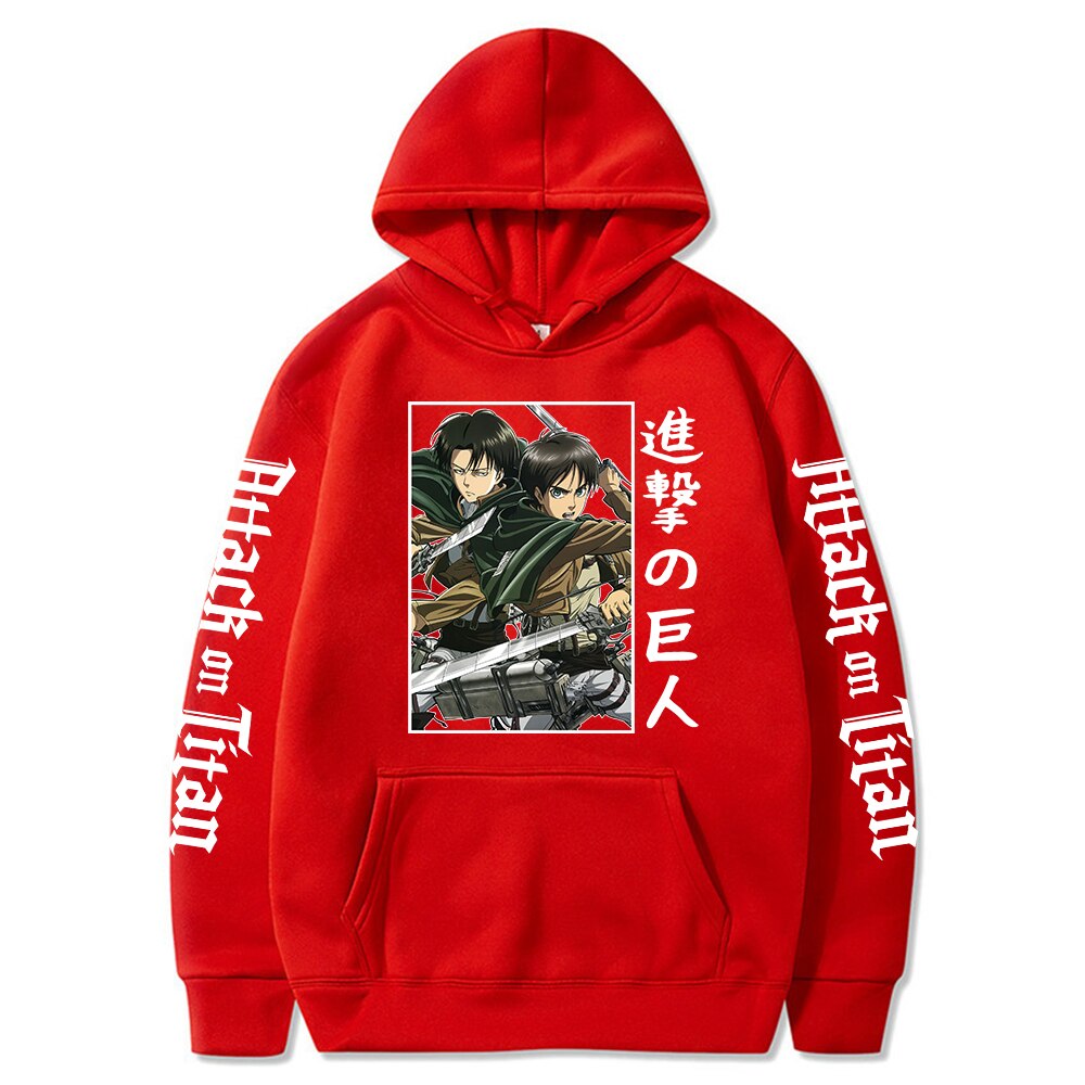 Anime Attack on Titan Streetwear Casual Hoodie