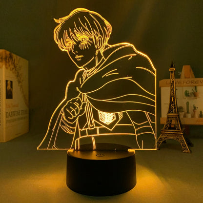 Attack on Titan 4 Armin Arlert 3D Lamp