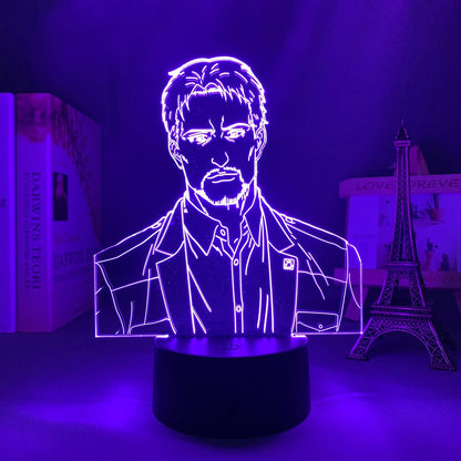 Attack on Titan Reiner Braun 3D Lamp