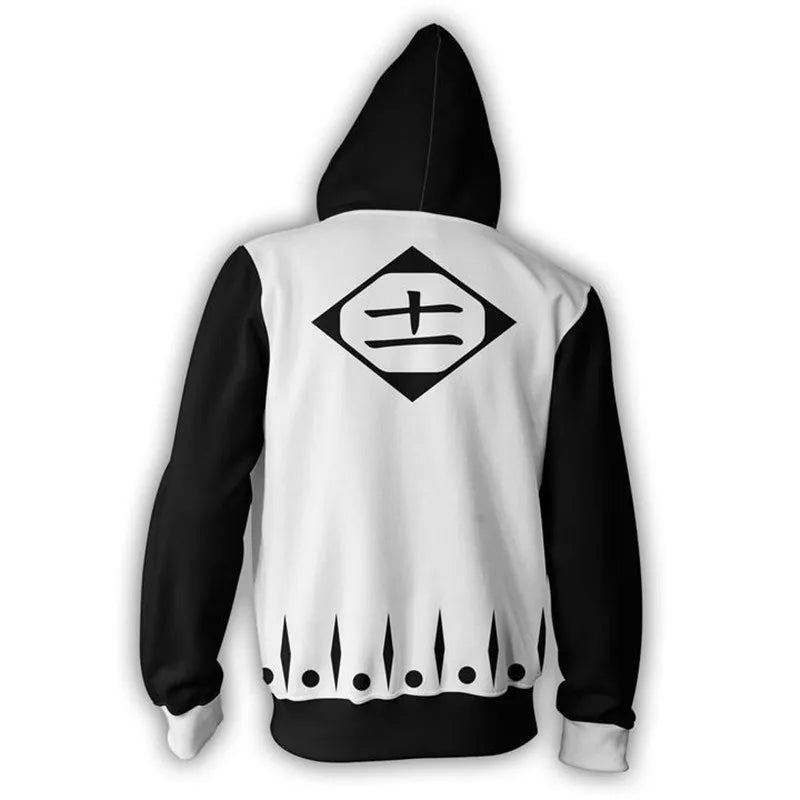 Bleach Kenpachi Zaraki Kurosaki ichigo Hoodie