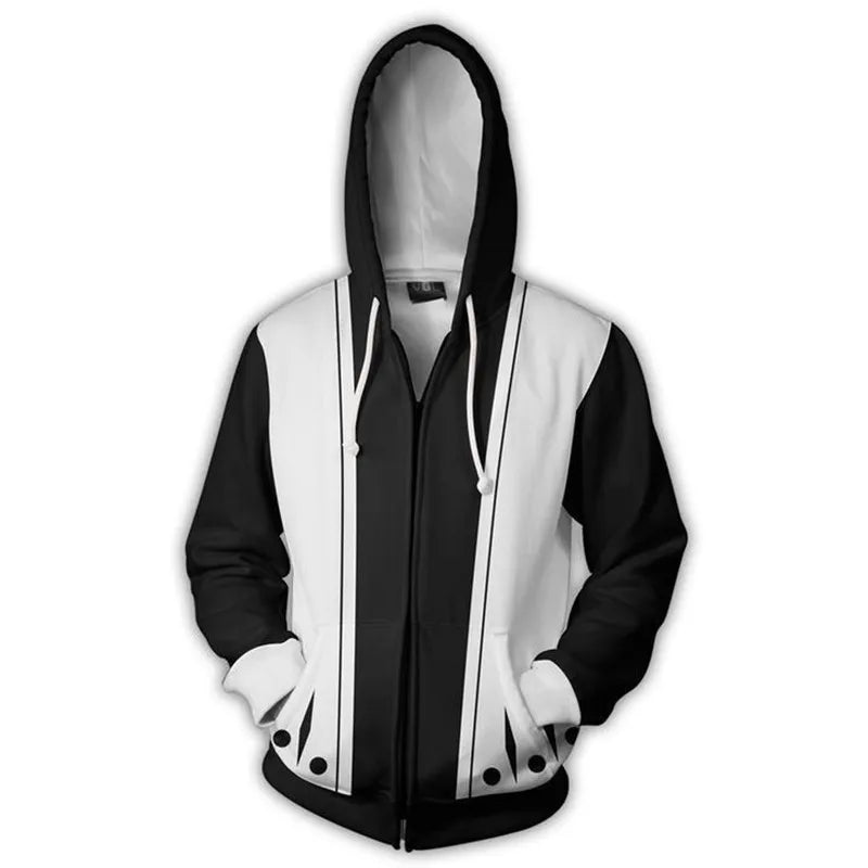 Bleach Kenpachi Zaraki Kurosaki ichigo Hoodie