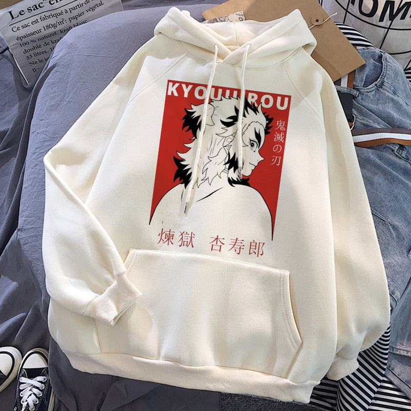 Demon Slayer Rengoku Kyoujurou Hoodies