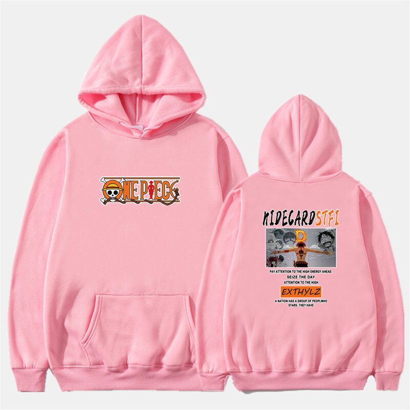 One Piece Luffy Design Hoodies