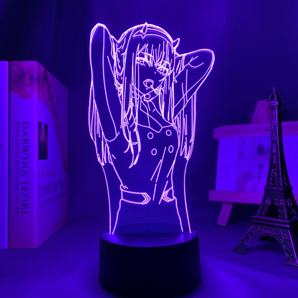 Darling In The Franxx 3D Lamp