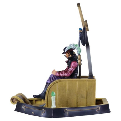 One Piece Dracule Mihawk King Hawkeye Oka Shichibukai Sitting Sailboat Figure