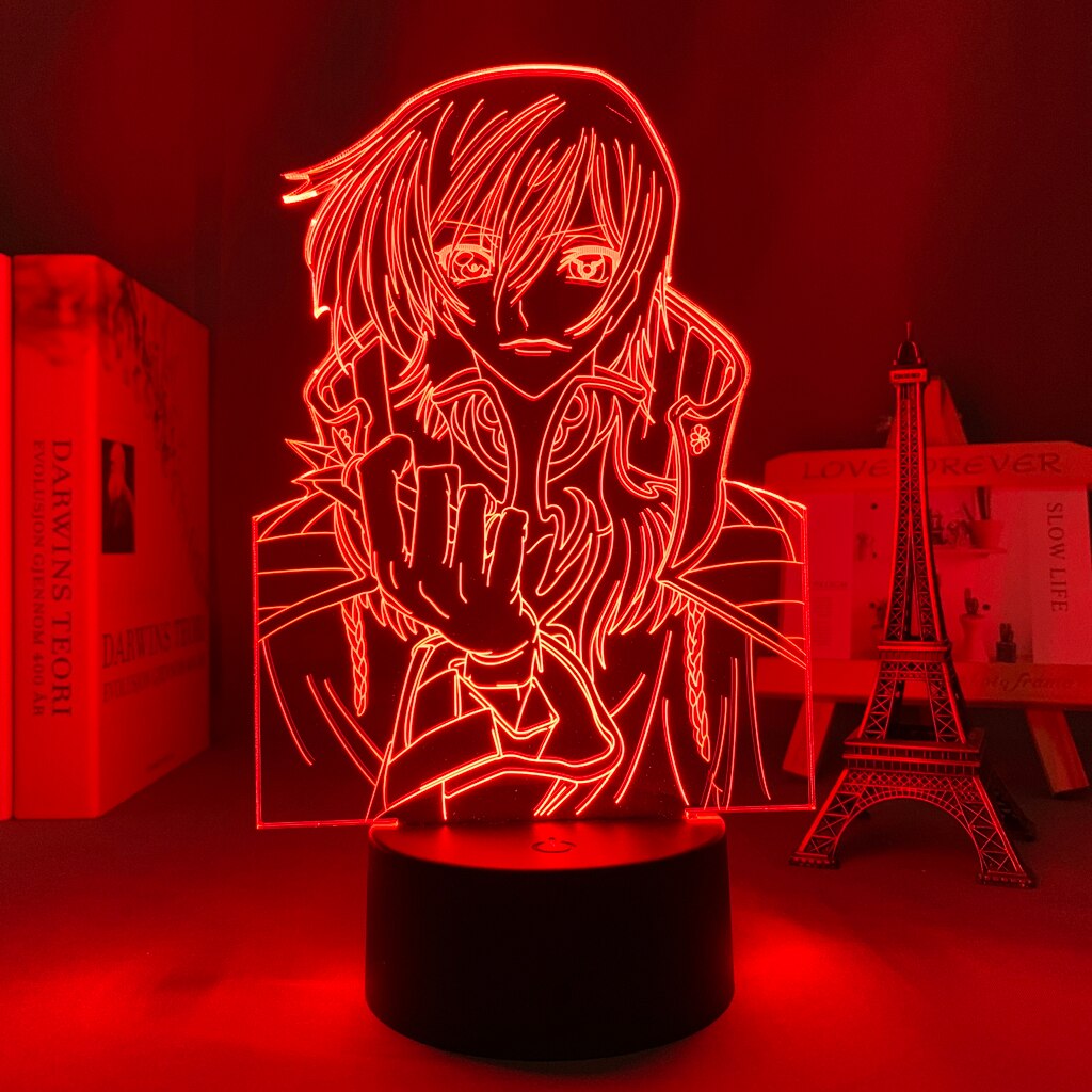 Code Geass Lelouch Lamperouge 3D Lamp