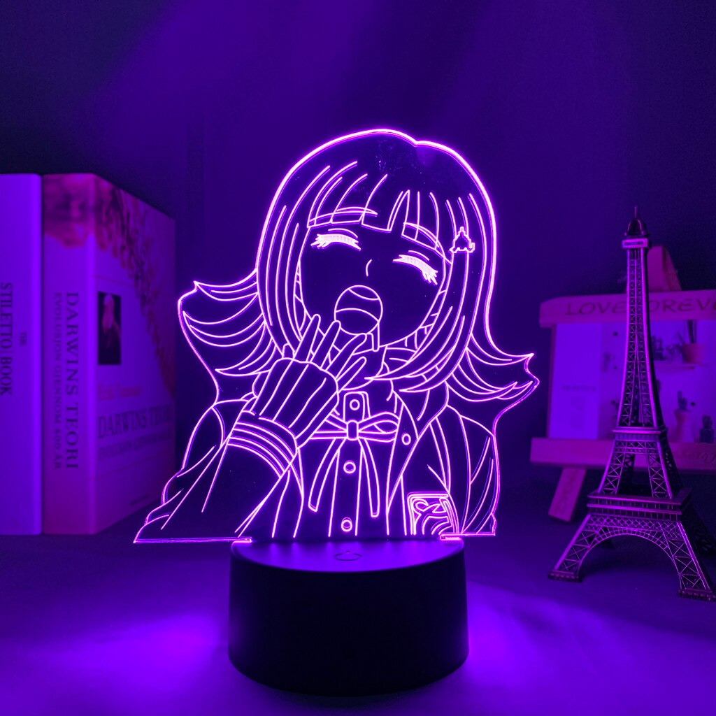 Danganronpa Chiaki Nanami 3D Lamp