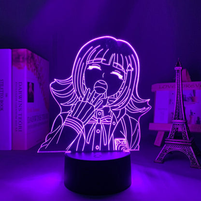 Danganronpa Chiaki Nanami 3D Lamp