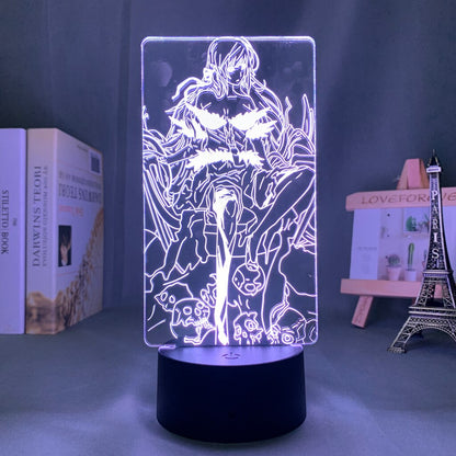 Bakemonogatari Shinobu Oshino 3D Lamp