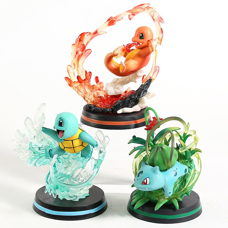 Pokemon Charmander Bulbasaur Squirtle PVC Figure